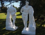 Hercules statues