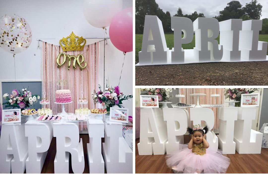 1 table letters event letters csutom letter table polystrene letters foam letters logos signs