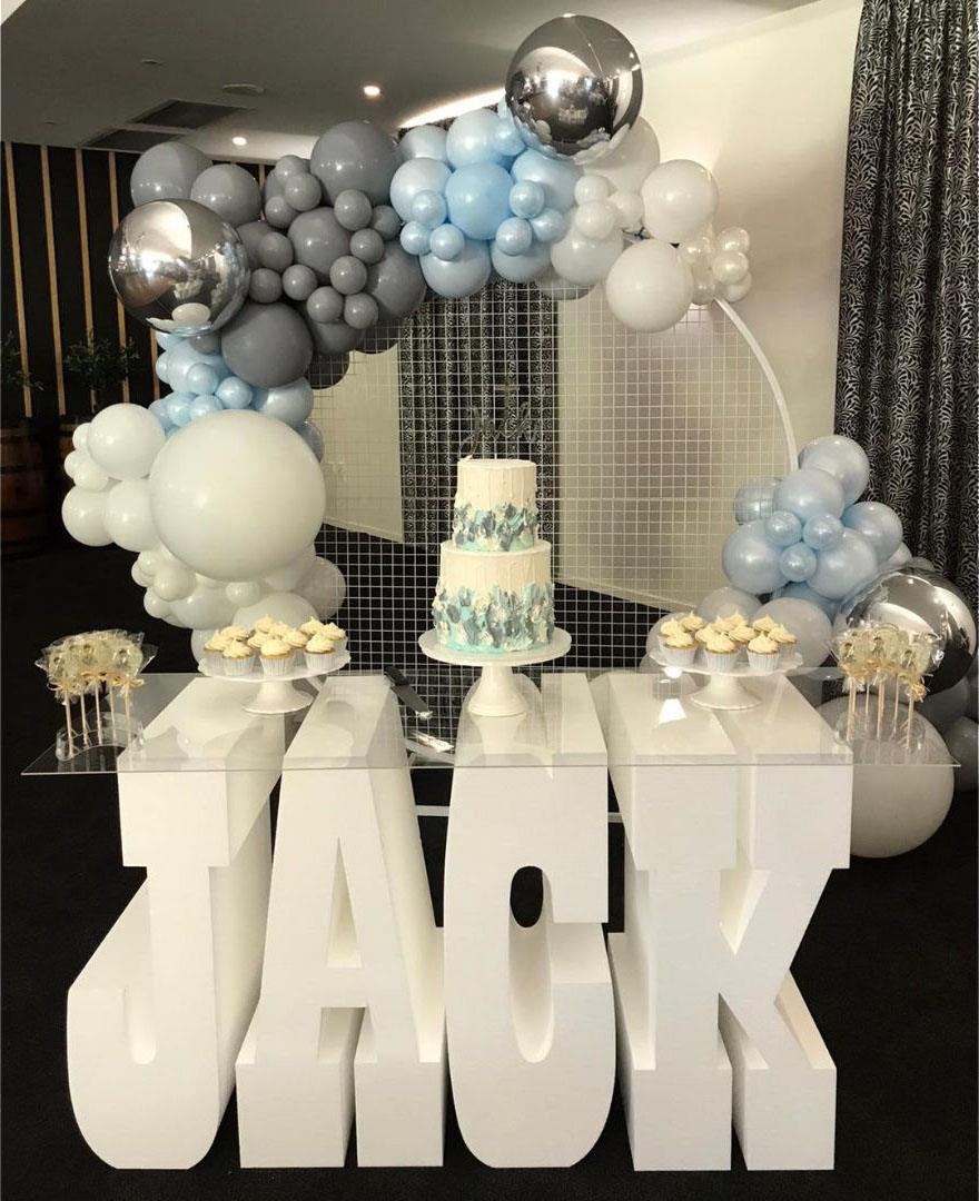 Foam Table letters, letter tables, big letter 3d letters