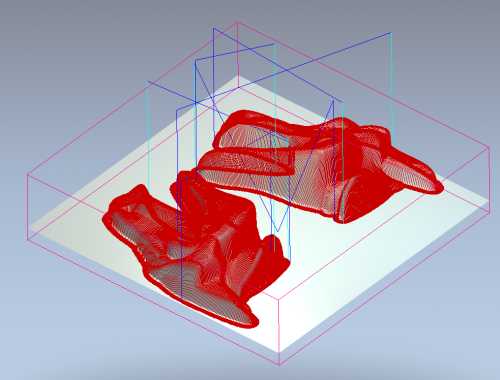 Dragons Head Tool Cutter Path